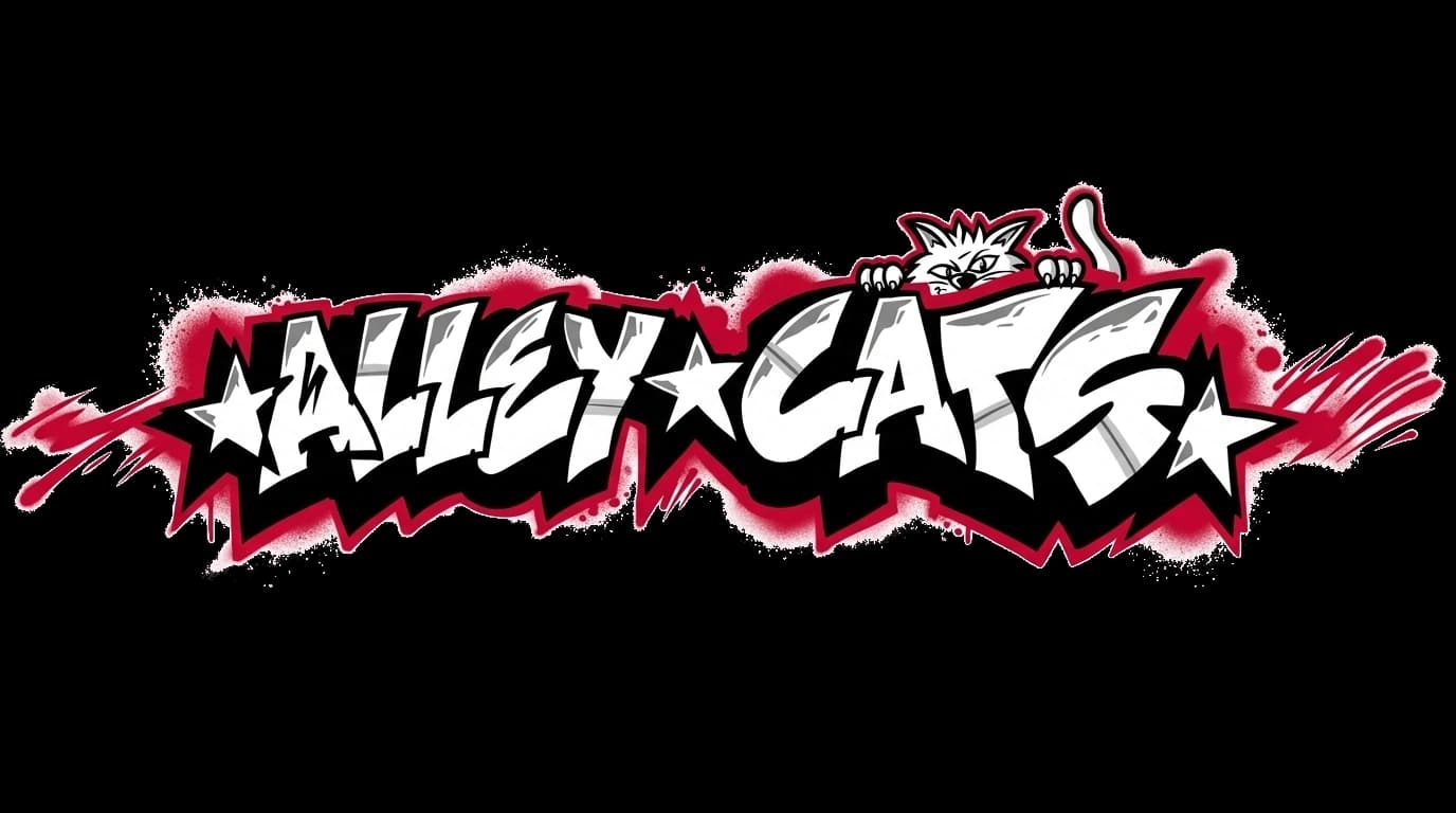 The Alley Cat Academy ALLEY CATS Graffiti